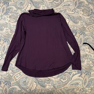 Grace & Lace Deep Purple Long Sleeve Top